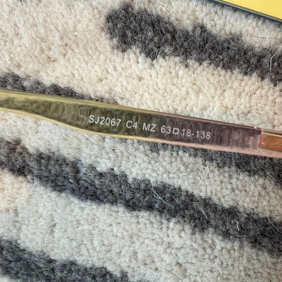 Sojos pink 70s look sunglasses - Picture 9 of 9